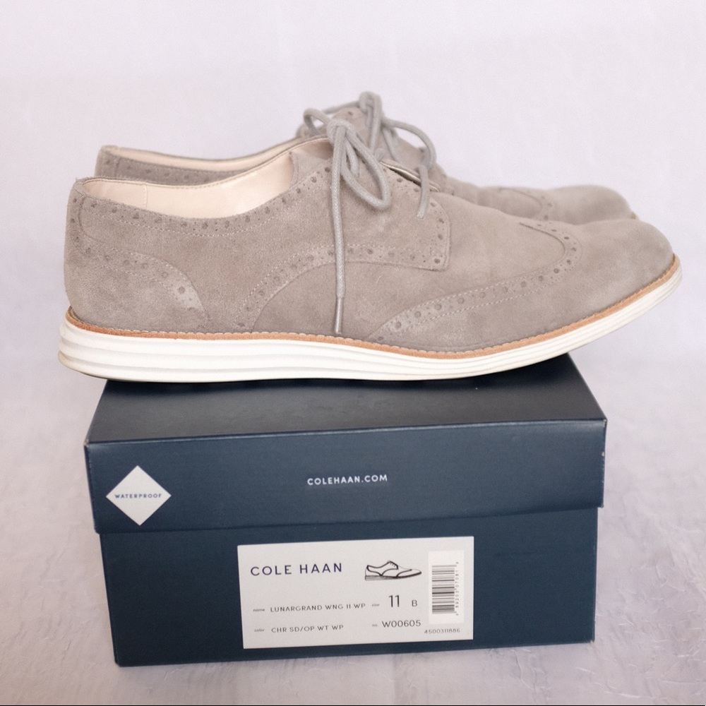 Cole Haan Lunargrand Wingtip Oxfords